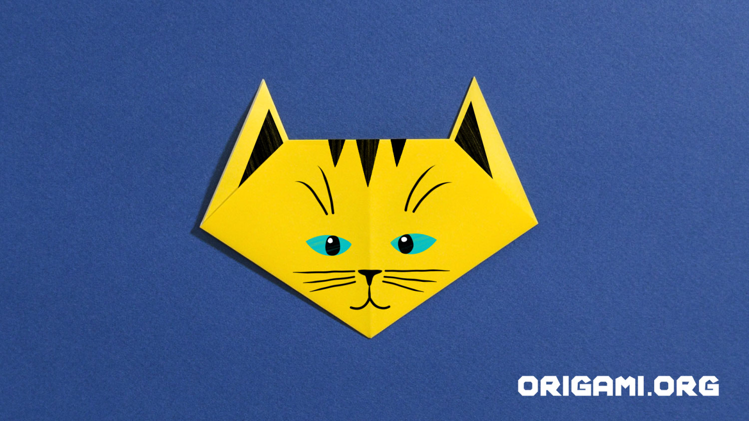 Origami Cat (Easy) - Origami.org