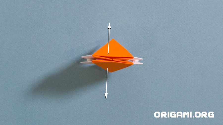 Origami Star Box Step 50