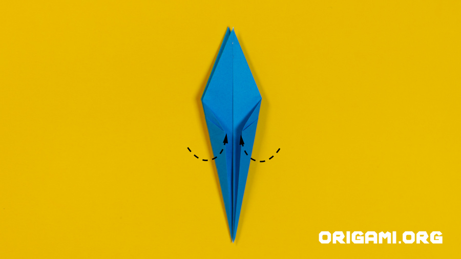 Origami Crane Step 33