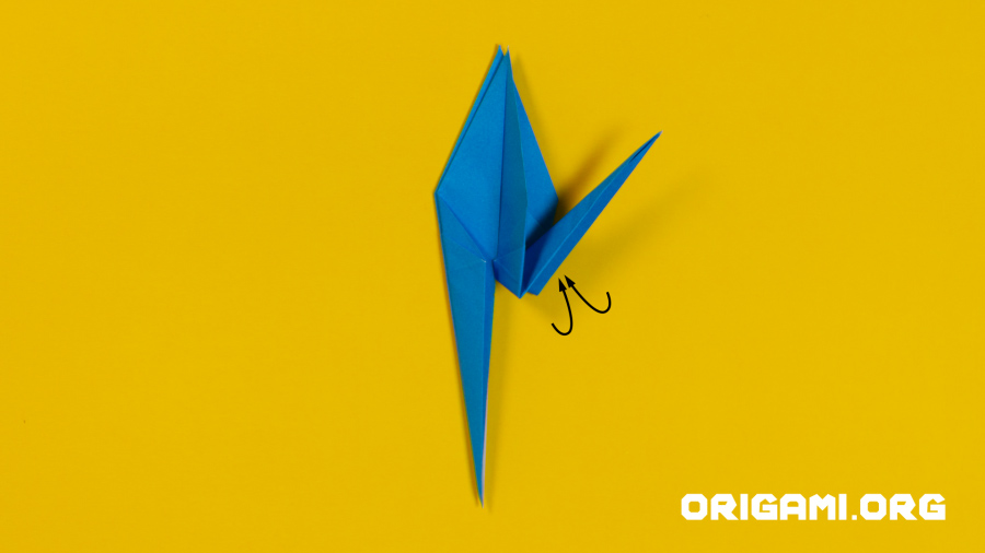 Origami Crane Step 36