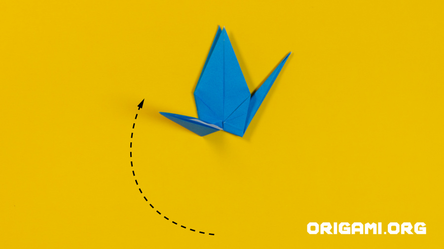 Origami Crane Step 38