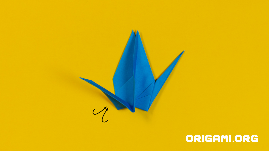 Origami Crane Step 40