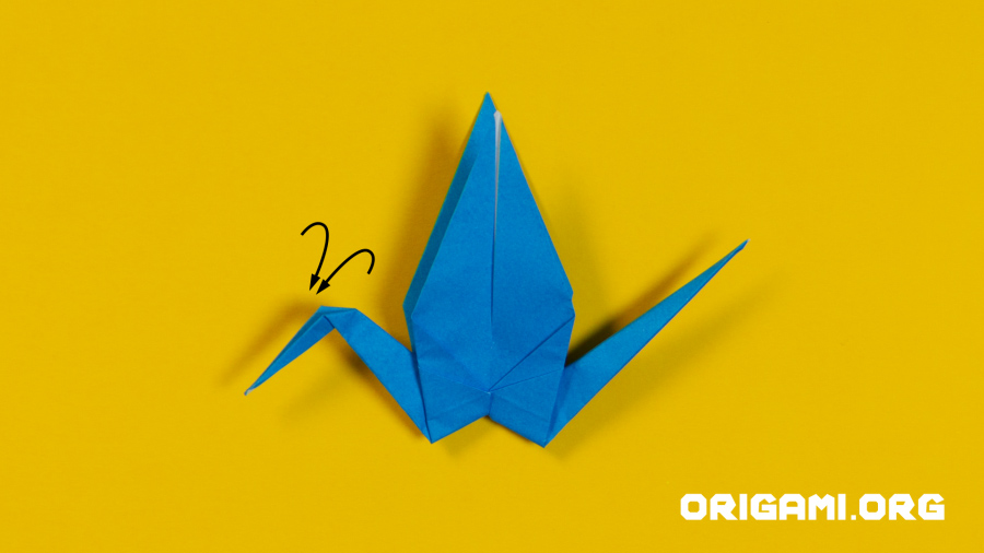 Origami Crane Step 42