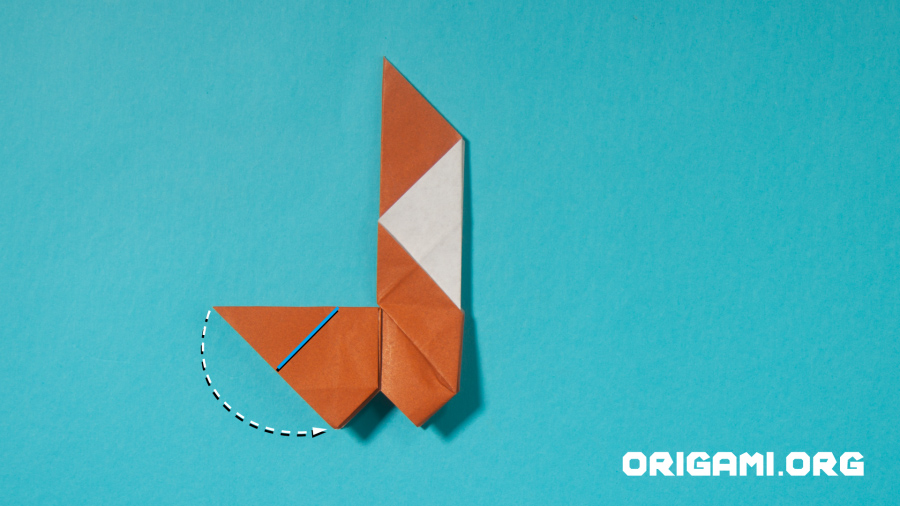 Origami Puppy Step 23