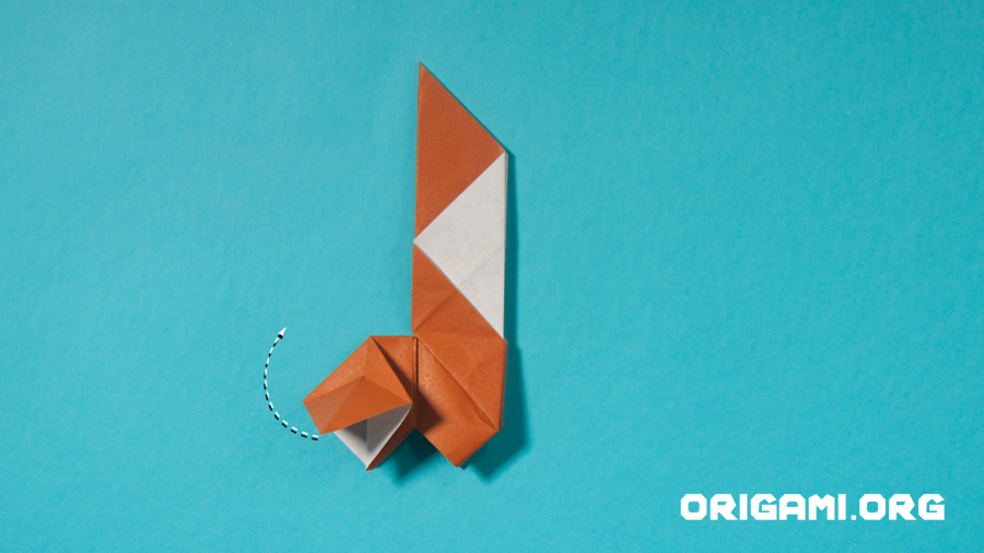 Origami Puppy Step 25