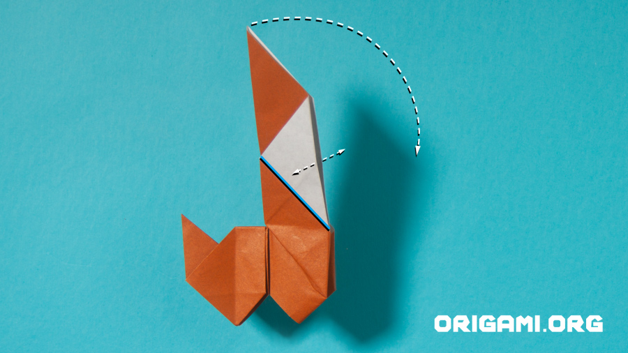 Origami Puppy Step 28