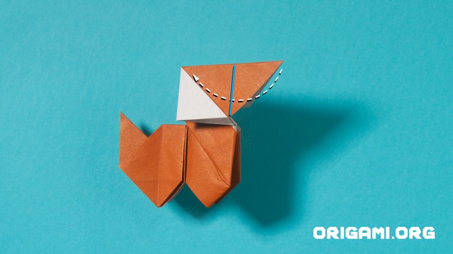 Origami Puppy Step 29
